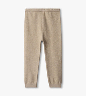 Hatley Baby Leggings in Gold Glitter