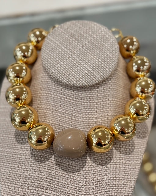 Francesca Bianchi Design Statement Necklace - Multiple Colors!
