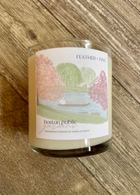 Feather + Finn 12oz Boston Public Gardens Candle