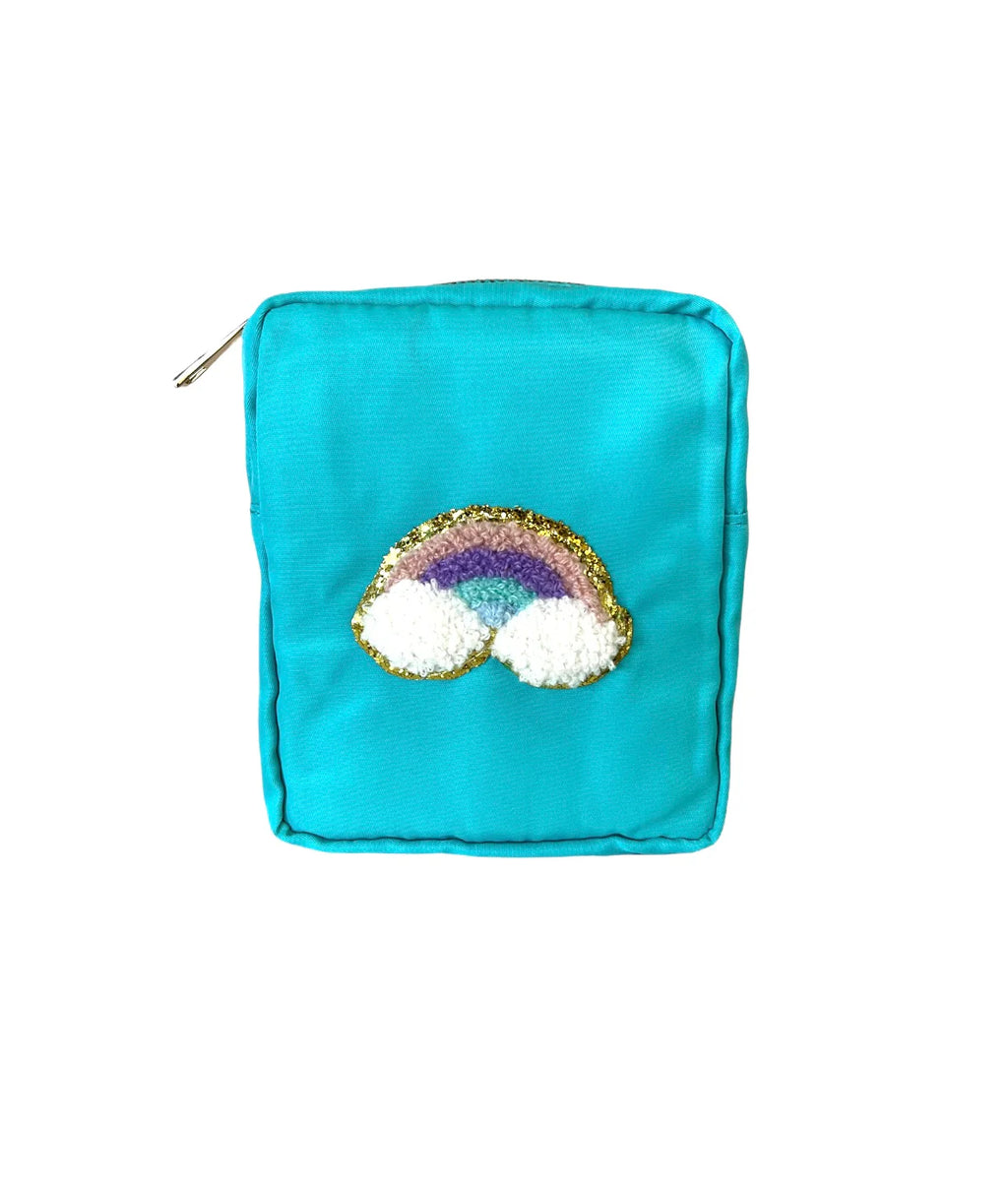 Mavi Bandz Mini Varsity Rainbow Cosmetic Bag