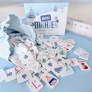 Mini Mahjer Just the Tiles: SKI Edition