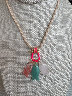 Assorted - Forever Blythe Three Little Fishes Necklace