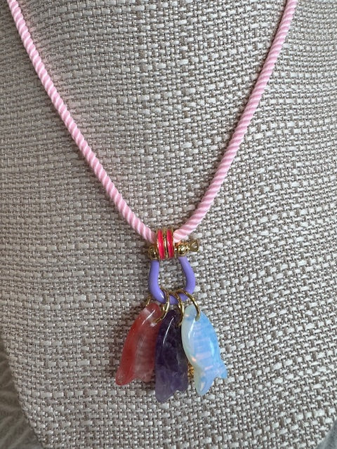 Rose/Amethyst/Opal on Pink