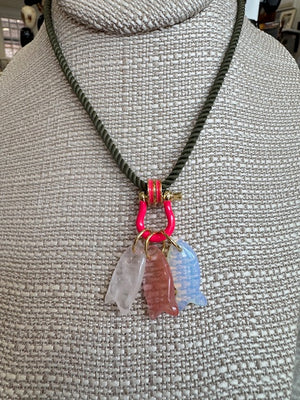 Assorted - Forever Blythe Three Little Fishes Necklace