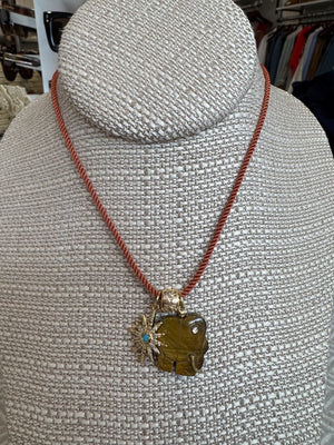 Assorted - Forever Blythe Vintage Gemstone Elephant Necklace