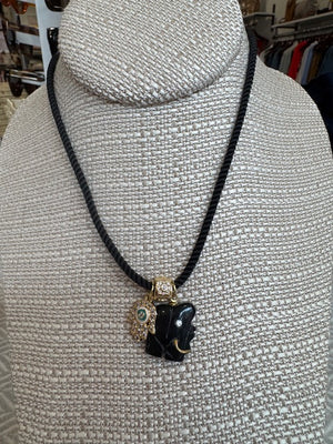 Assorted - Forever Blythe Vintage Gemstone Elephant Necklace