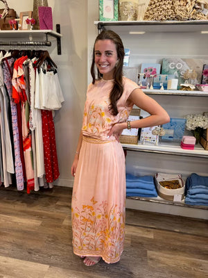 Victoria Dunn Jolie Skirt in Wild Flower