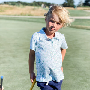 Joy Street Kids Polo Shirt in Golf