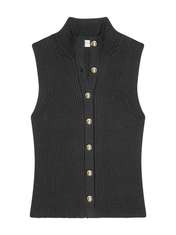 Nation Ira Sweater Vest in Black