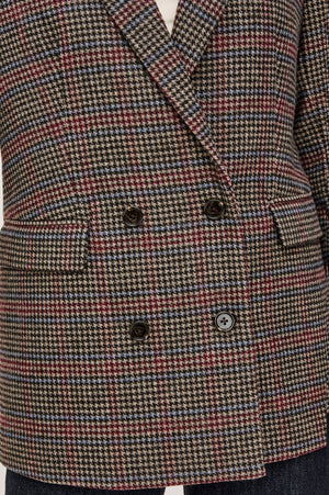 Rails Jac Blazer in Oxford Plum