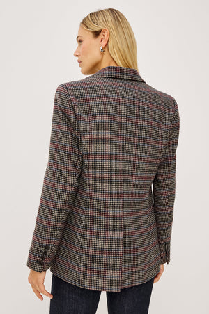 Rails Jac Blazer in Oxford Plum