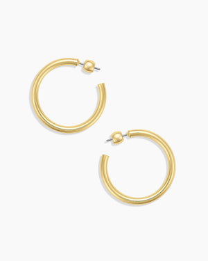 Gorjana Carter Hoops in Gold