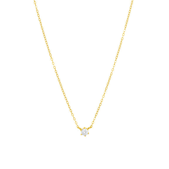 fyb Jane Necklace in Gold