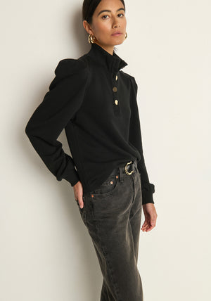 Nation Jessie Sweatshirt in Black