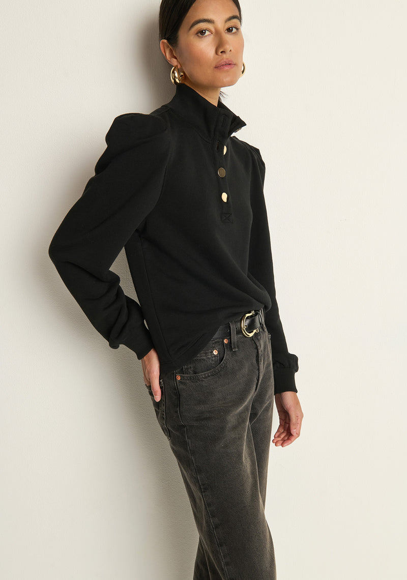 Nation Jessie Sweatshirt in Black