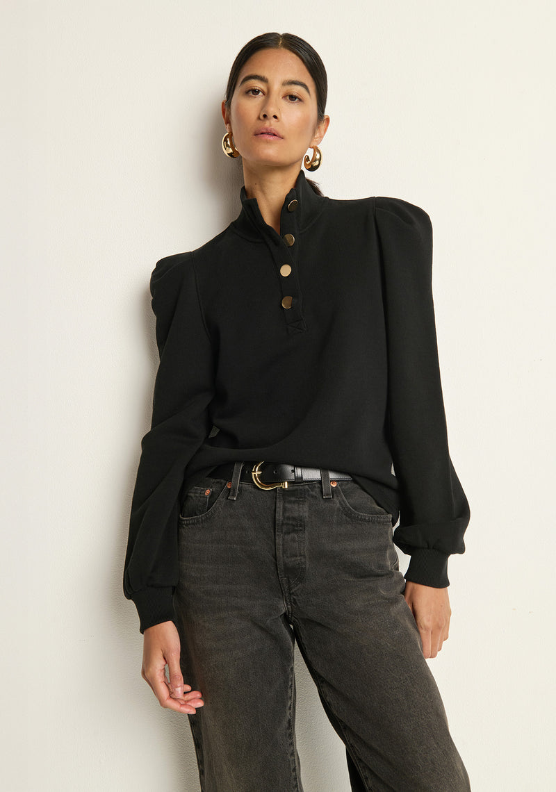 Nation Jessie Sweatshirt in Black