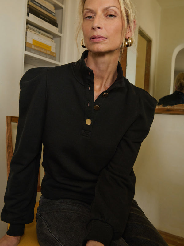 Nation Jessie Sweatshirt in Black