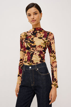 Rails Joelle Top in Dark Flora