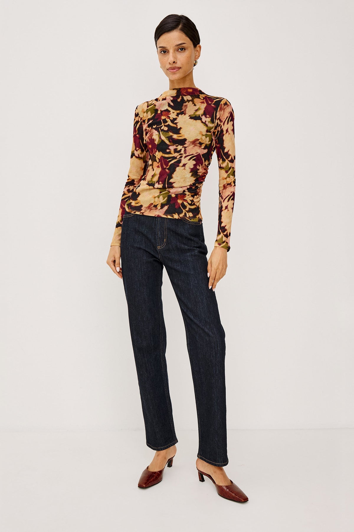 Rails Joelle Top in Dark Flora