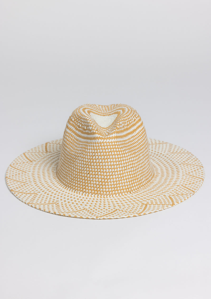 Hat Attack Luxe Novelty Packable in Ivory/Tan
