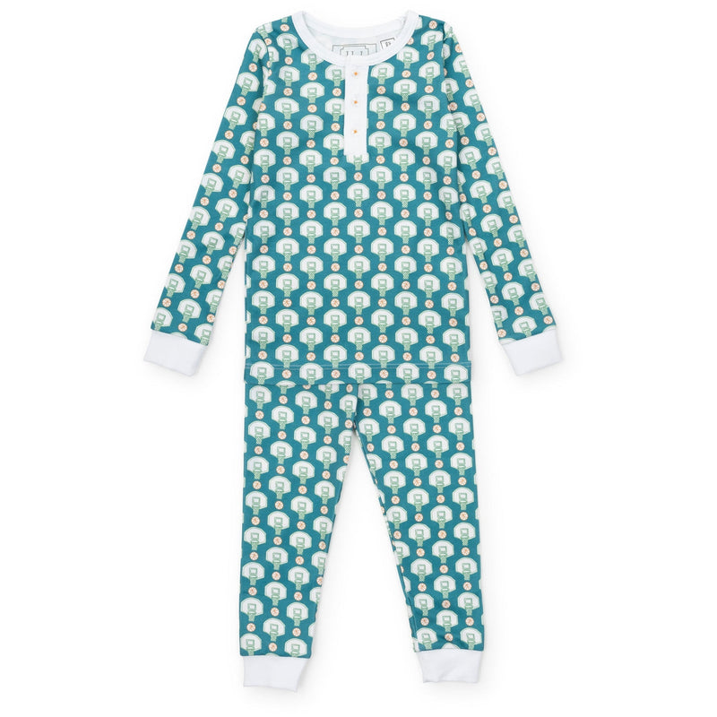 Lila + Hayes Jack Pajama Set in Basketball Game
