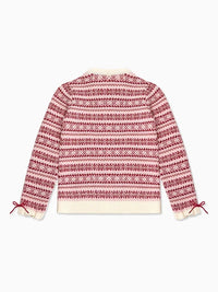 La Coqueta Jade Fair Isle Sweater