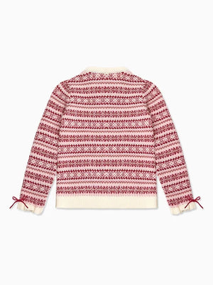 La Coqueta Jade Fair Isle Sweater