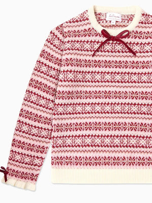 La Coqueta Jade Fair Isle Sweater