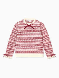 La Coqueta Jade Fair Isle Sweater
