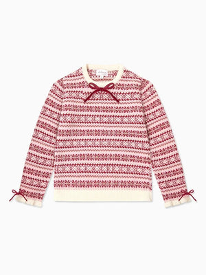 La Coqueta Jade Fair Isle Sweater