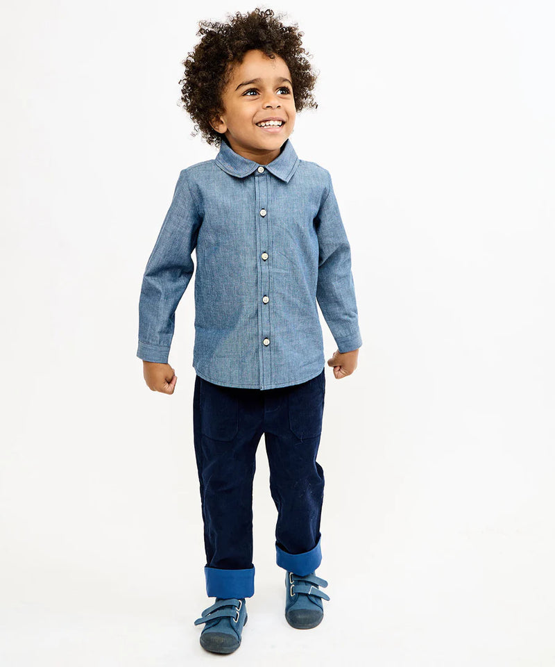 Oso & Me Jeffie Shirt in Denim