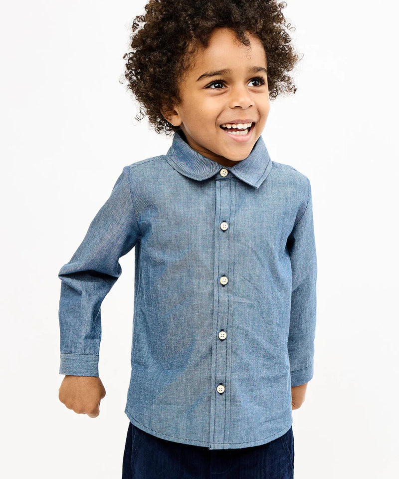 Oso & Me Jeffie Shirt in Denim