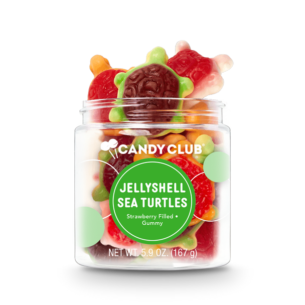 Candy Club Jellyshell Sea Turtles Gummy Candy