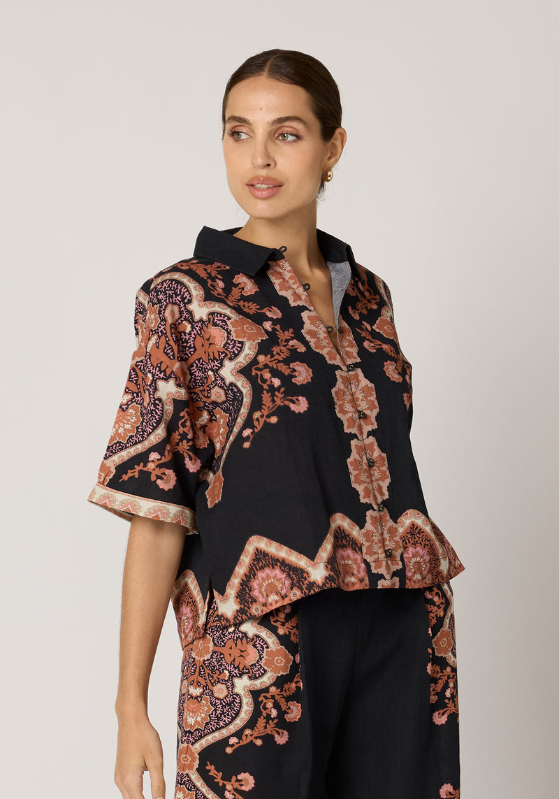 Cleobella Jeni Blouse in Lagos Print