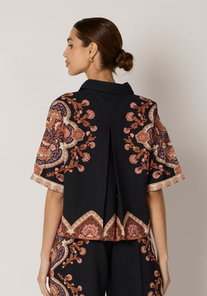 Cleobella Jeni Blouse in Lagos Print