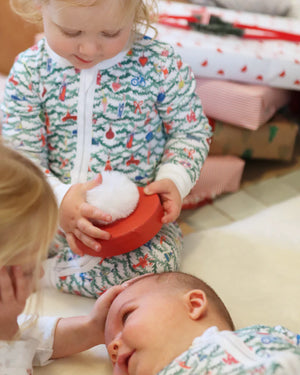 Joy Street Kids Footie in Oh Christmas Tree