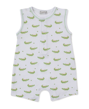 Kissy Kissy Playsuit in Crocodile Camp