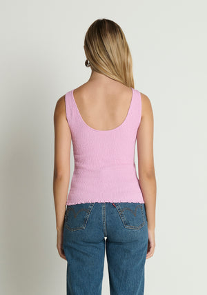 Kimmy Smocked Tank