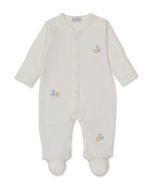 Kissy Kissy Snap Footie in Duck Pond Paddles