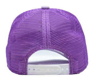 Harding Lane Kids Unicorn Trucker Hat in Lavender