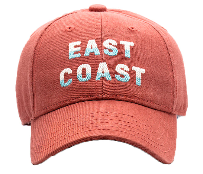 Harding Lane Kids East Coast Baseball Hat in New England Red