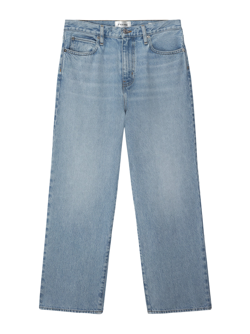 Frame Le Jane Crop Straight Jean in Willamette