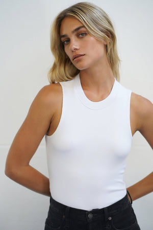 LNA Clothing Ribbed Double Layer Sleeveless Top - Multiple Colors!