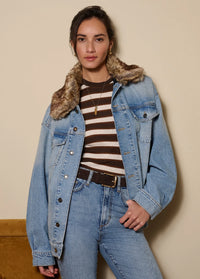 Favorite Daughter The Oversized Bowery Jacket in Geneva