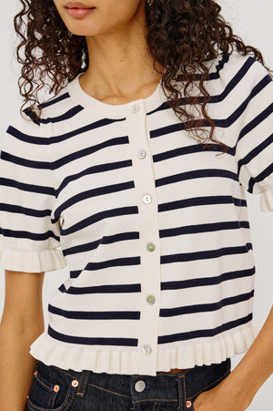 Rails Lora Sweater in Ivory Stripe