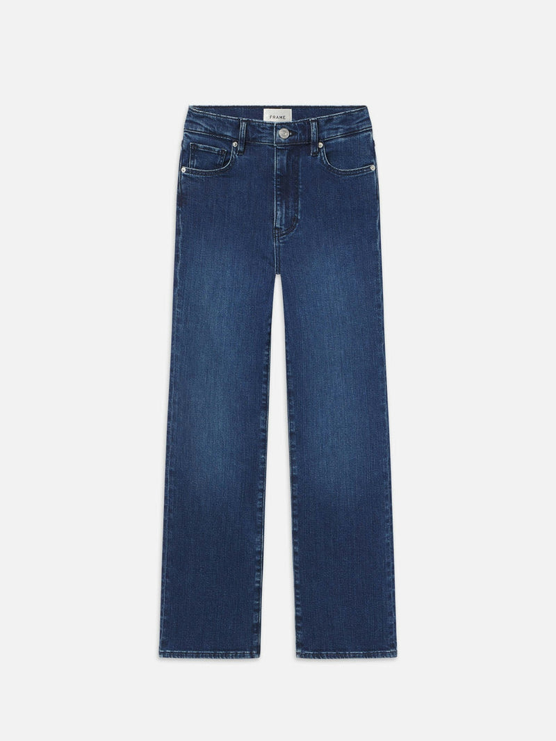 Frame Le Sleek Straight Leg Jean in Thunderstorm