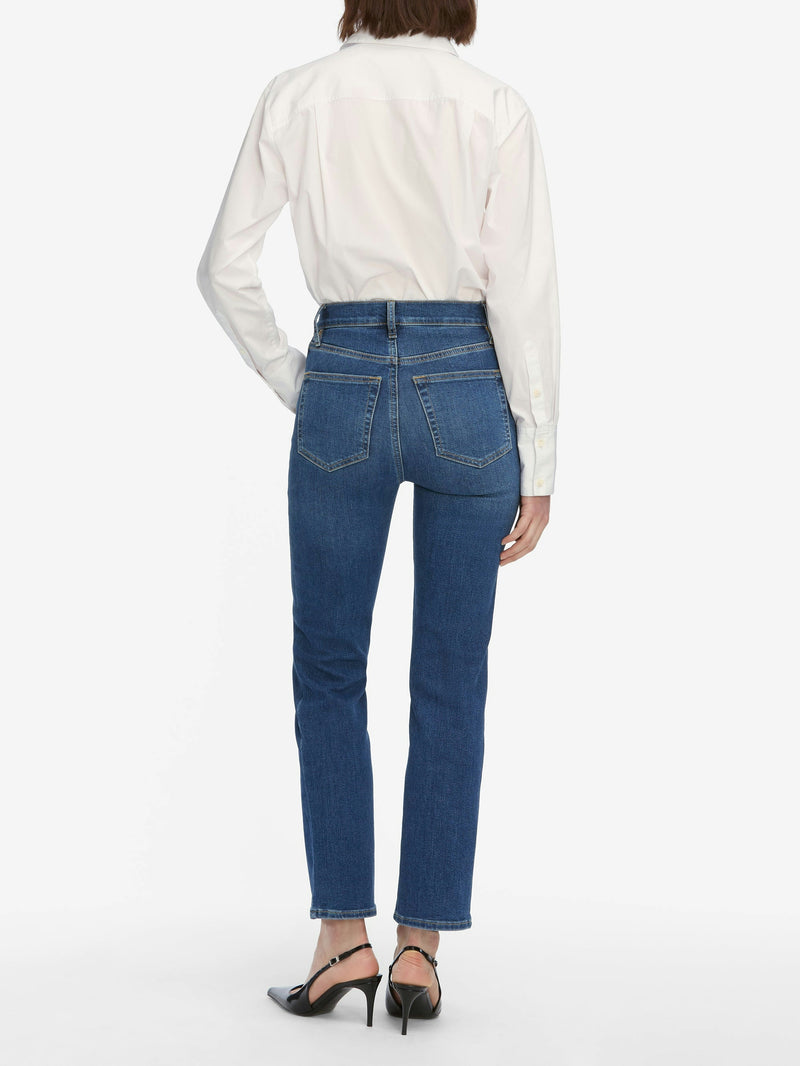 Frame Le Sleek Straight Jean in Femma