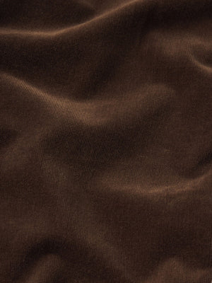 Frame Le Sleek Straight in Corduroy - Bitter Chocolate