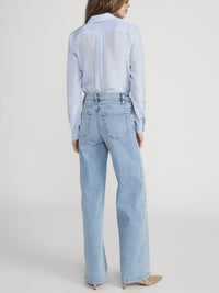 Frame The Slim Palazzo Jean in Ripple