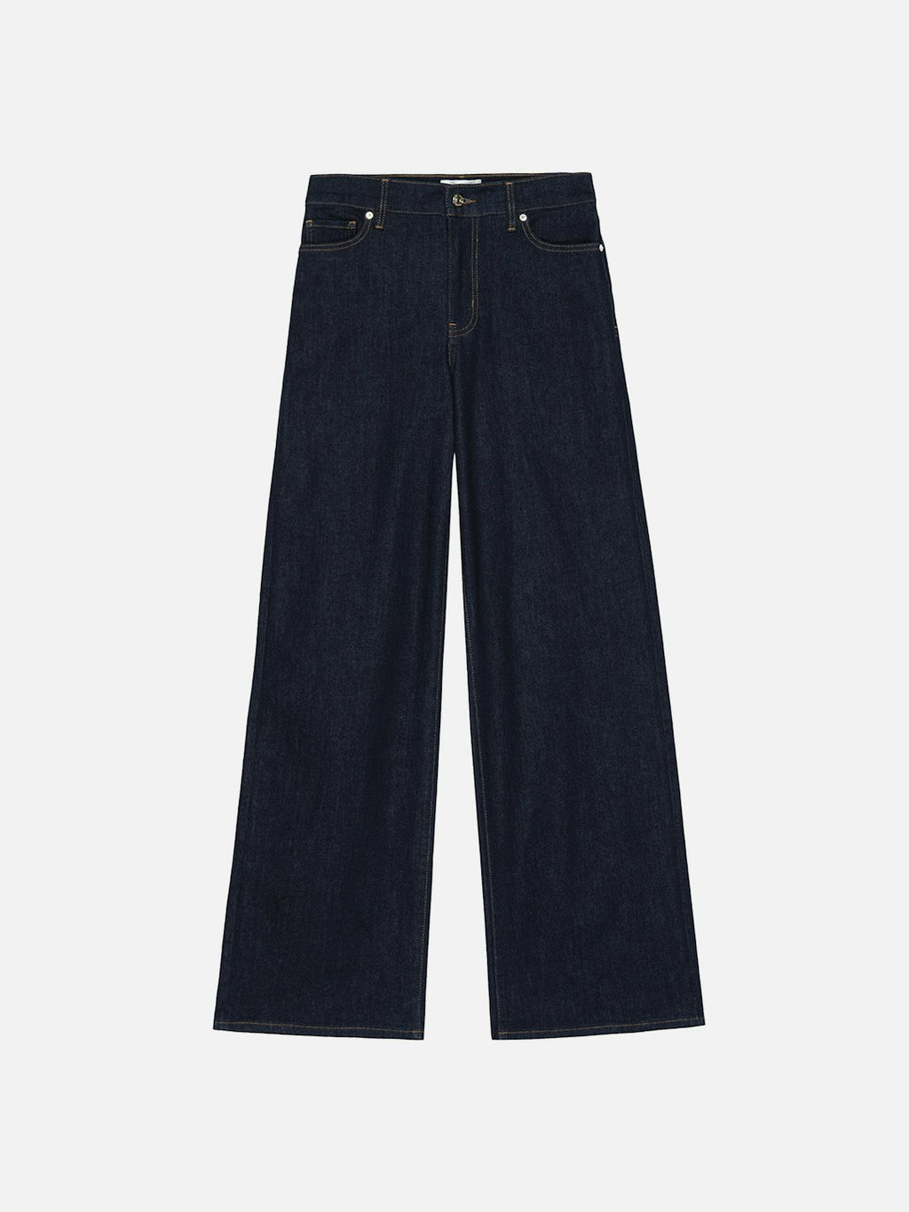 Frame Le Slim Palazzo Long in Rinse
